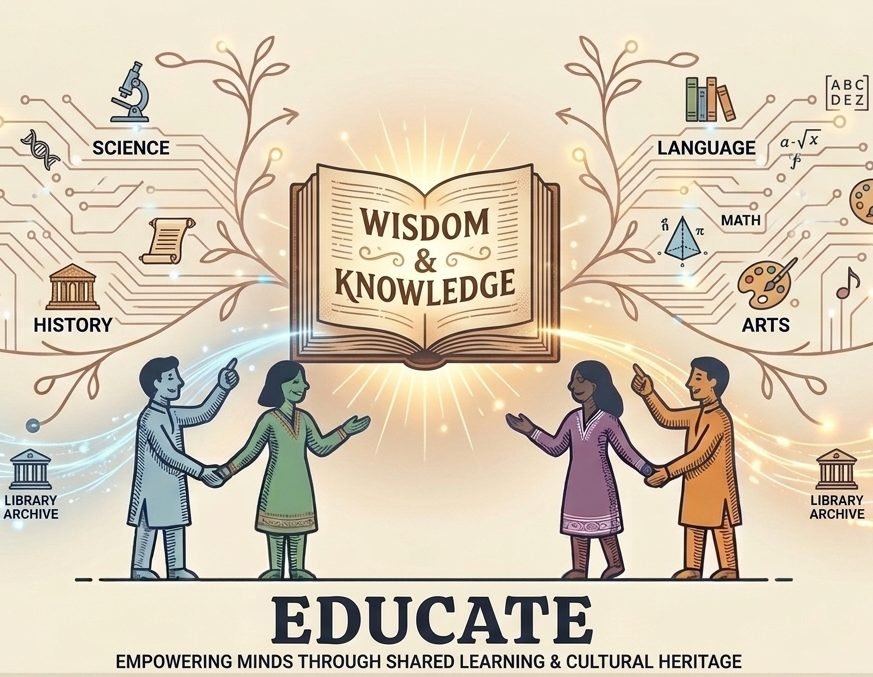 Educating youth and community about Mithila arts